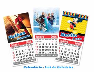 Tipos de calendários personalizados  de Gráfica em Brasília